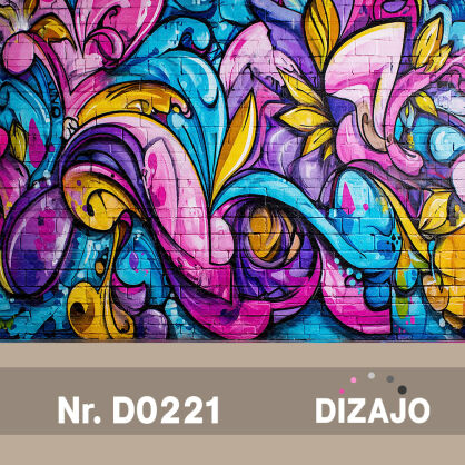 Tło fotograficzne graffiti D0221