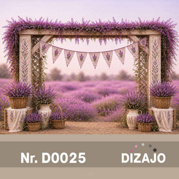 Tło fotograficzne jesienne Wrzosy D0025