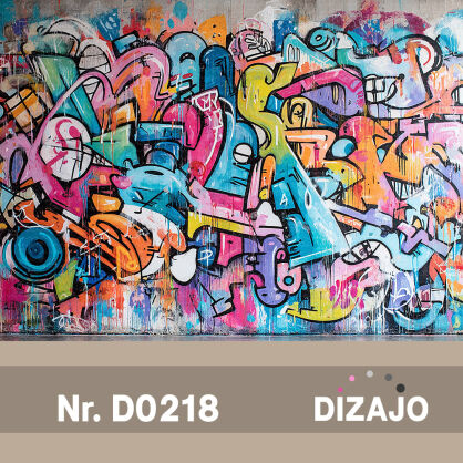 Tło fotograficzne graffiti D0218