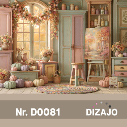 Tło fotograficzne jesienna pracowania D0081